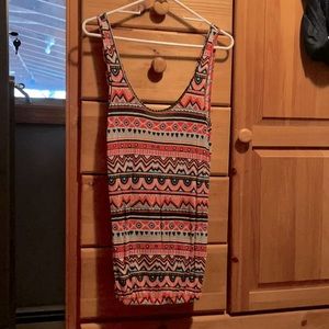 Rue21 soft patterned scrunch bottom tank